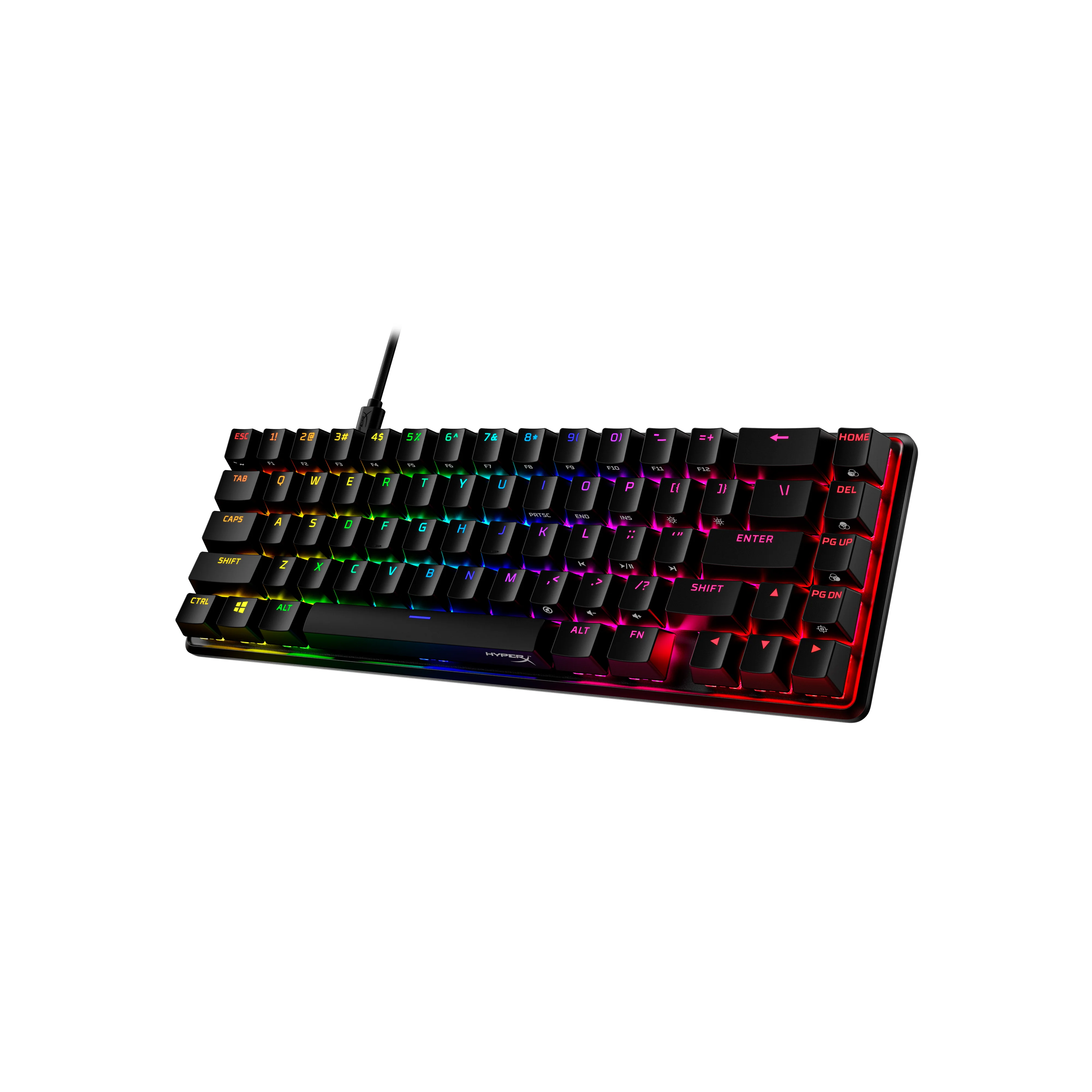 HyperX Alloy Origins 65 - Mechanical Gaming Keyboard - HX Aqua (US Layout) - Image 3