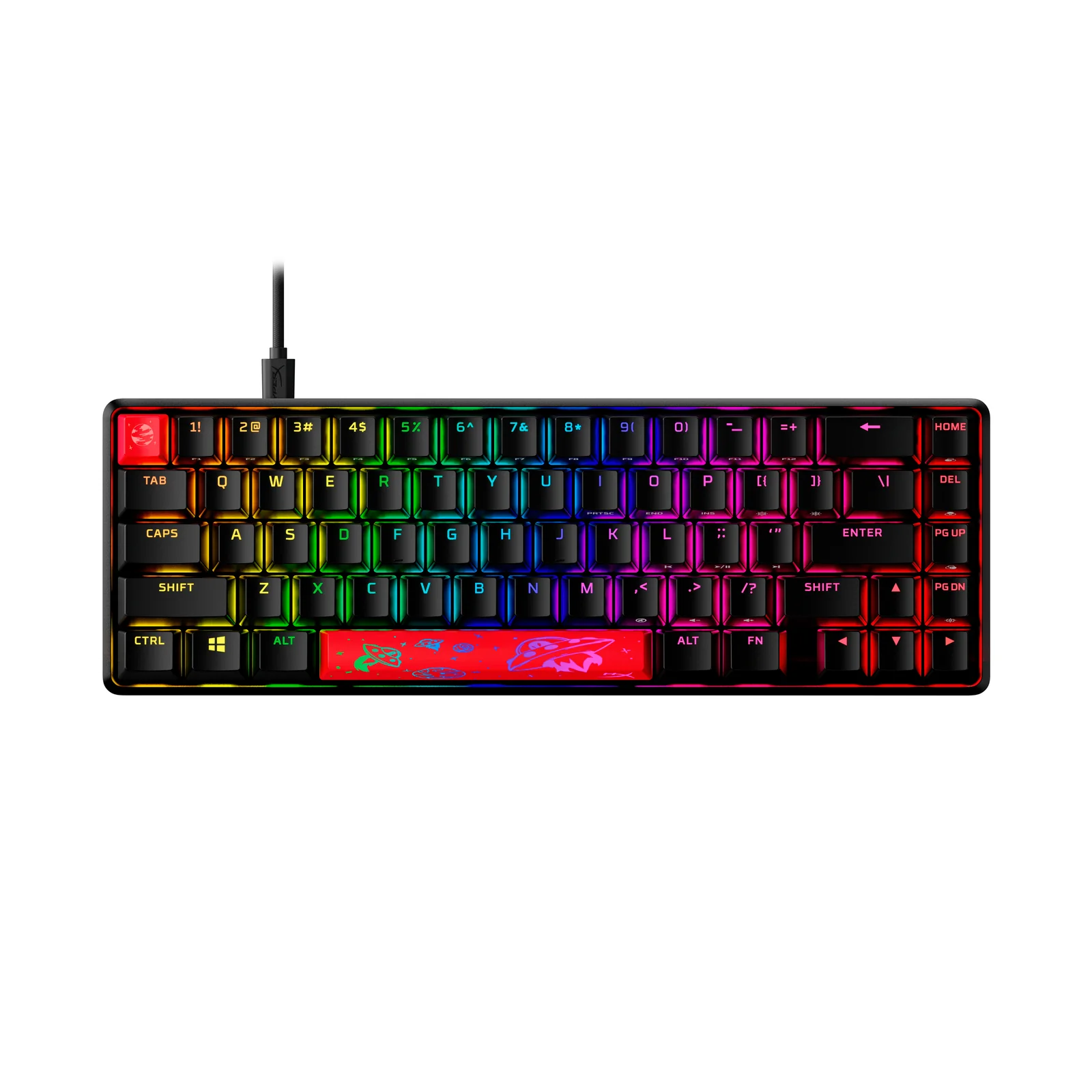 HyperX Alloy Origins 65 - Mechanical Gaming Keyboard - HX Red (US Layout) - Image 5