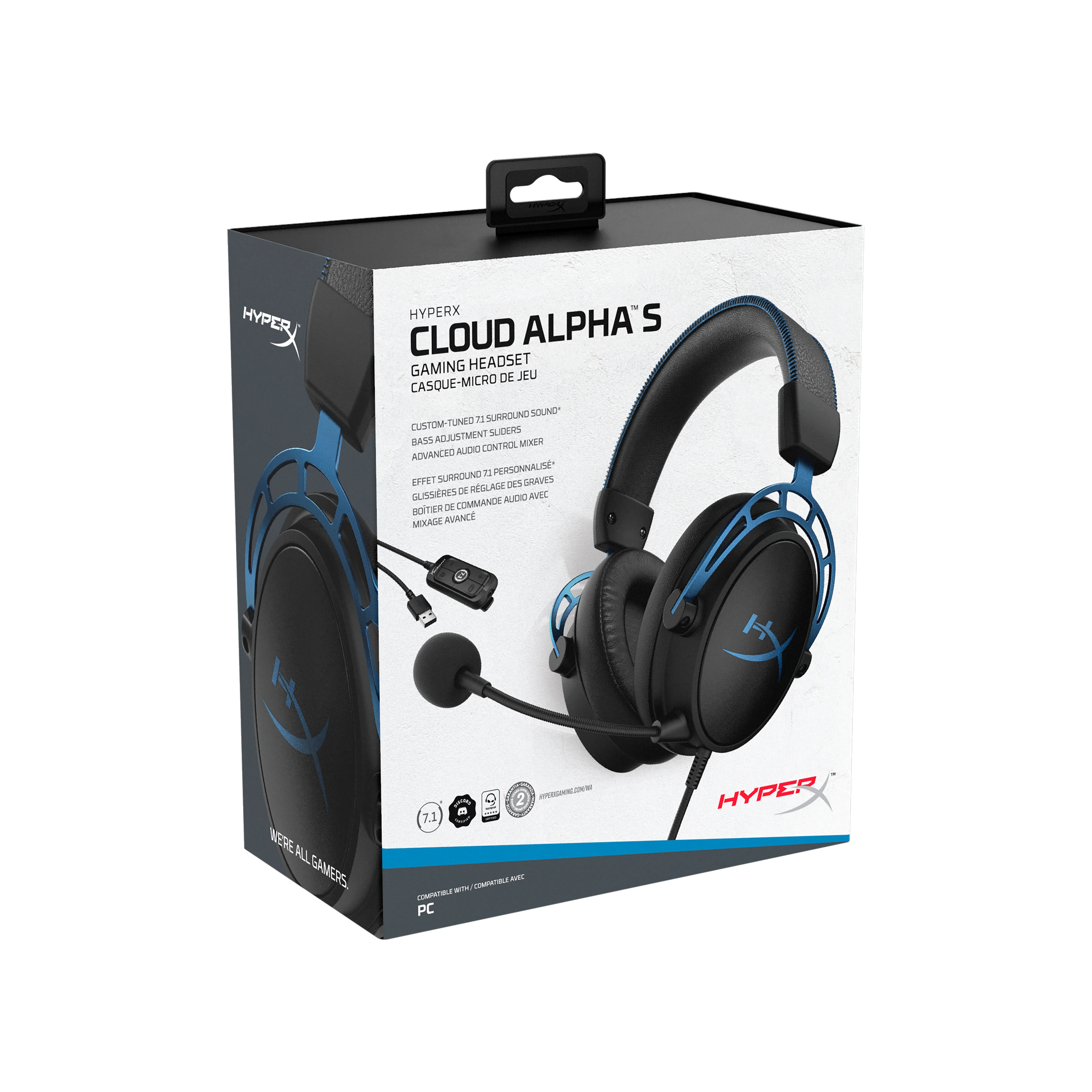 HyperX Cloud Alpha S - Gaming Headset - Image 8