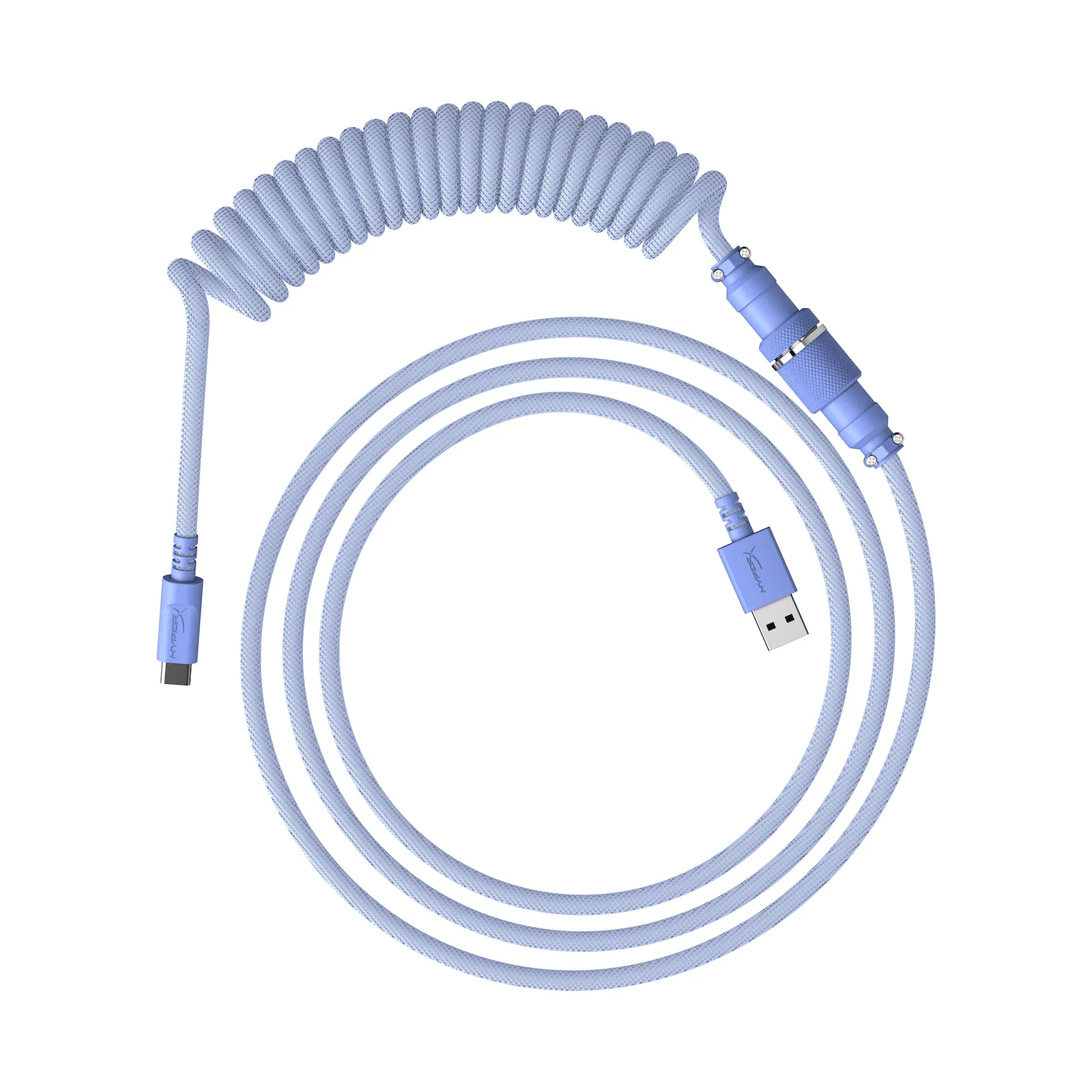 HyperX USB-C Coiled Cable Light Purple - Image 9