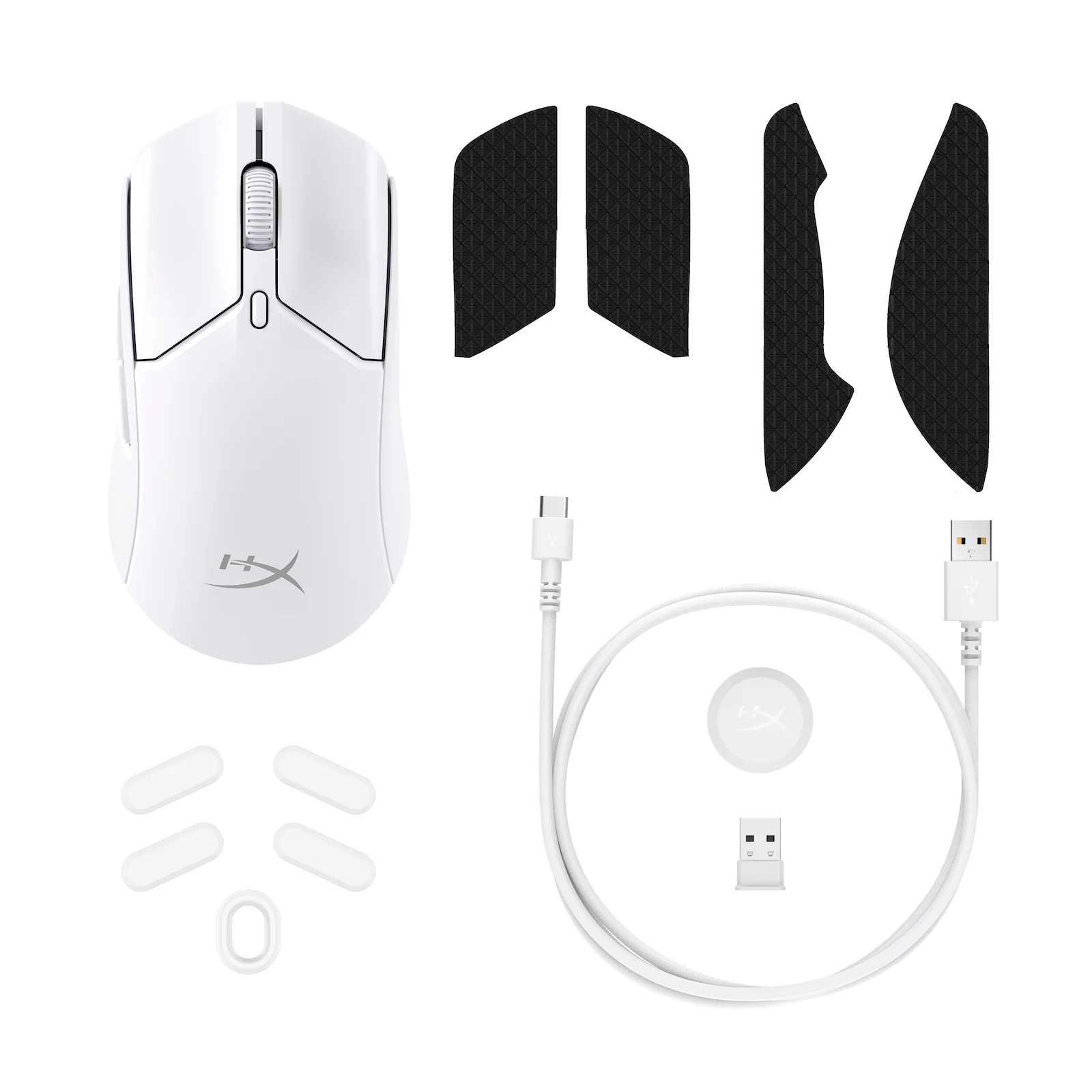 HyperX Pulsefire Haste 2 - Wireless Gaming Mouse (White) - Image 17
